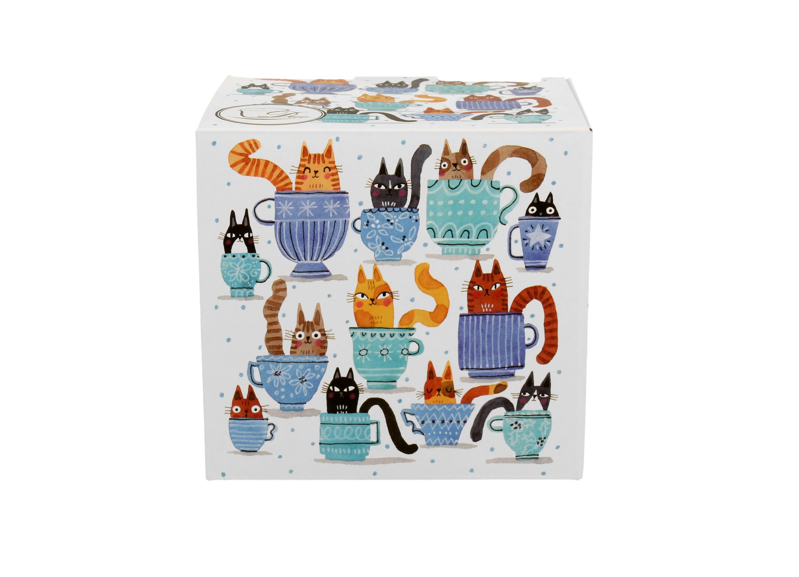 Cat Teacup - Mugg Barrel med tesil (The Art Gallery) - 2