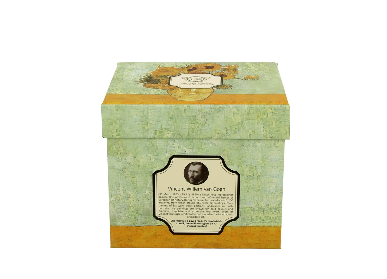 Van Gogh "Sunflowers" - Mugg Barrel med tesil (The Art Gallery) - 4