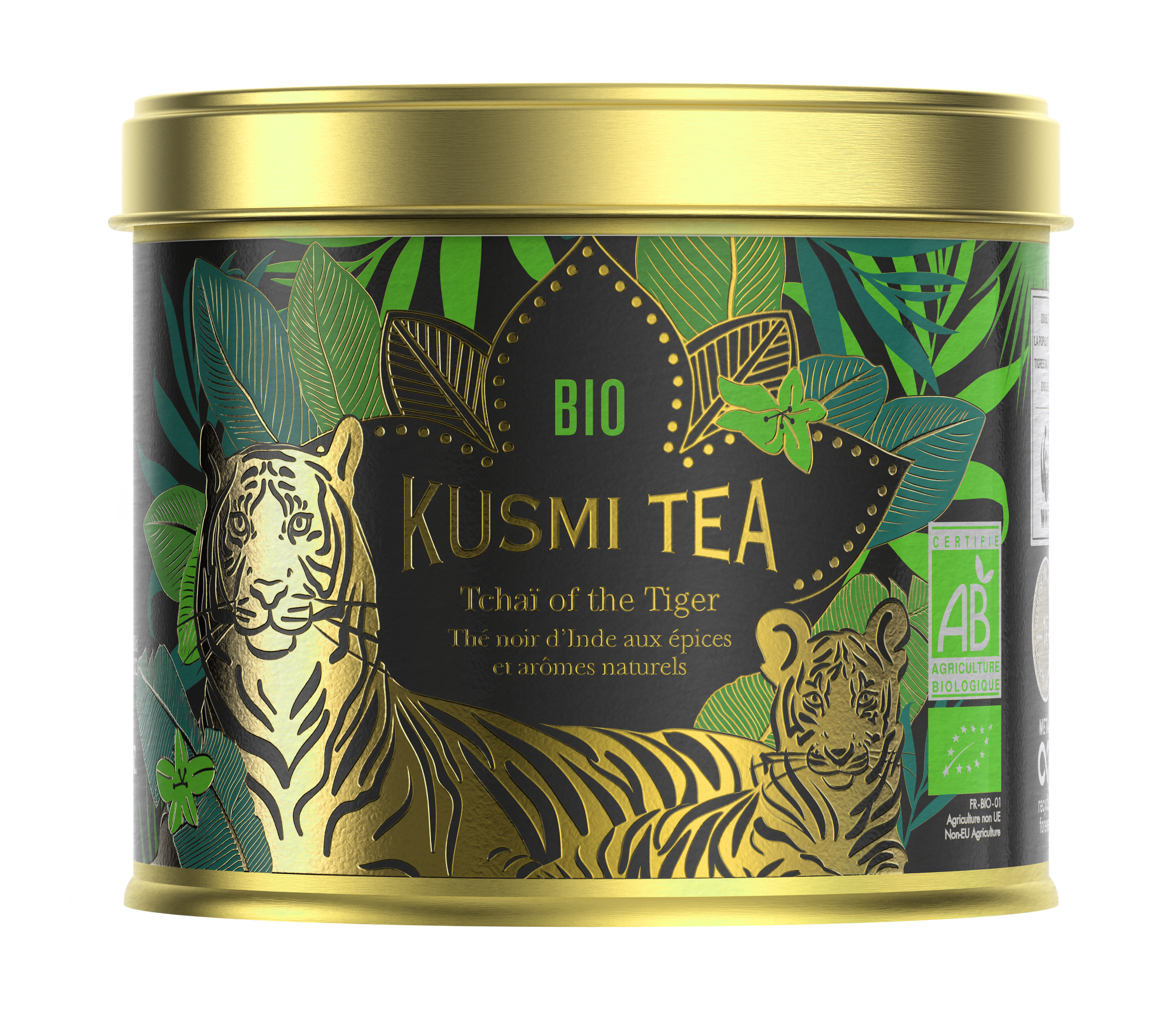 Kusmi Tchai of the Tiger Ekologisk - Plåtburk 100 gram 
