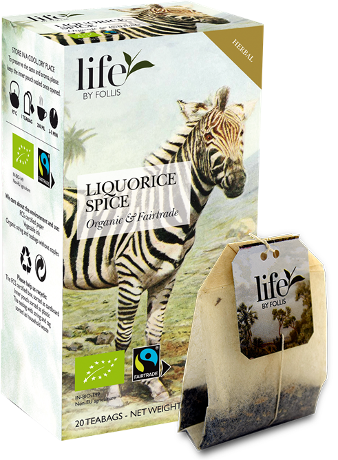 Life by Follis Lakrits Kryddor Ekologisk - Tepåsar 20-pack
