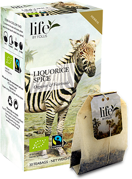 Life by Follis Lakrits Kryddor Ekologisk - Tepåsar 20-pack