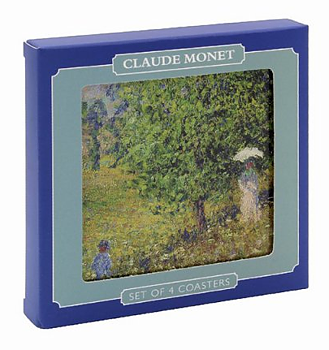 Claude Monet - Glasunderlägg 4-pack