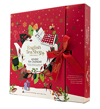English Tea Shop Tekalender - Santa Red Bok Ekologisk 2026