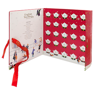 English Tea Shop Tekalender - Santa Red Bok Ekologisk 2026