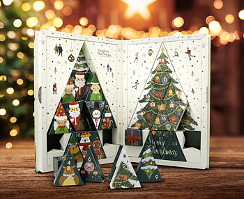 English Tea Shop Tekalender - Family Tea Book Ekologisk 2026