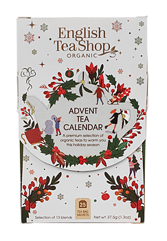 English Tea Shop Tekalender - Te i ask med 25 tepåsar Ekologisk 2026
