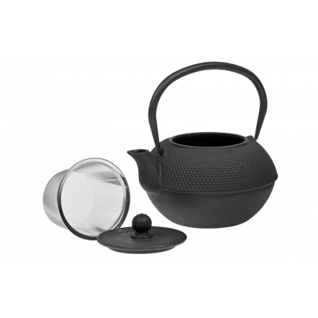 Svart Gjutjärnskanna 1.1Liter