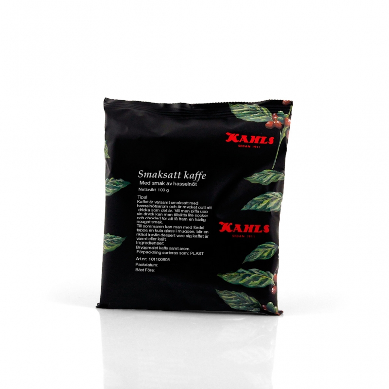 Smaksatt Kaffe HASSELNÖT 100 gram - Kahls