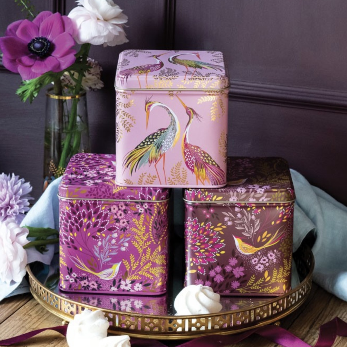 Teburk - Sara Miller Haveli Garden ROSA 200 gram - 7