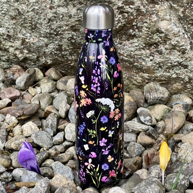 Stålflaska Ängsblommor 0,5 liter - 3