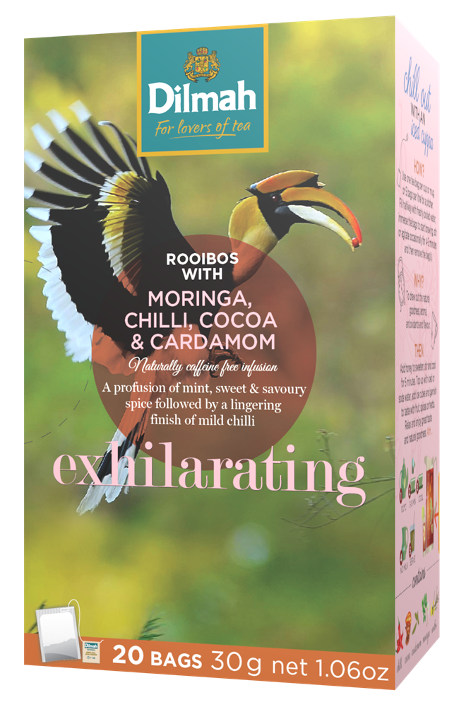Dilmah Moringa Chili &amp; Kakao - Tepåsar 20-pack - Köp ditt te online ...