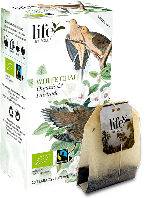 Life by Follis White Chai Ekologisk - Tepåsar 20-pack