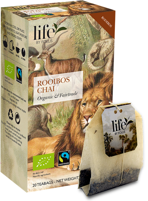 Life by Follis Rooibos Chai Ekologisk - Tepåsar 20-pack