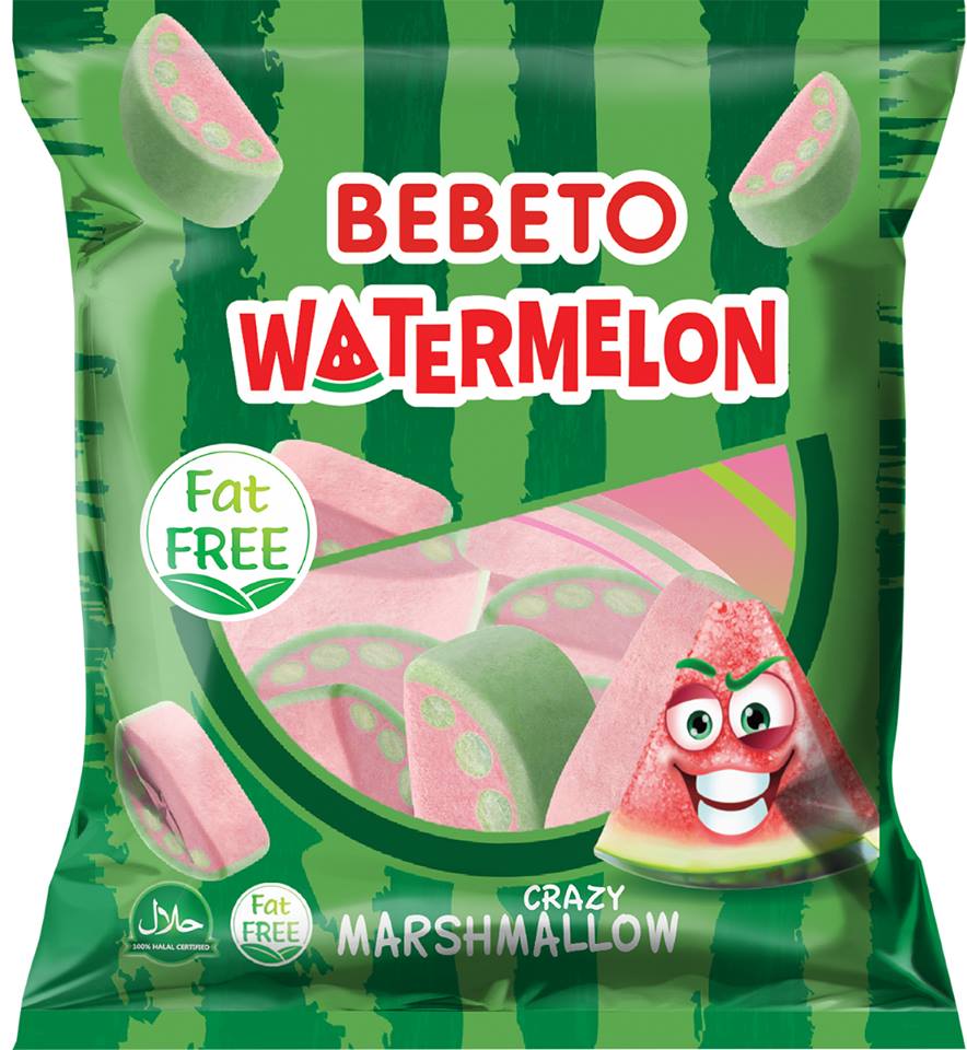 BEBETO HALAL Watermelon Marshmallow 275g AKHIRA