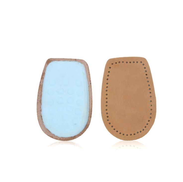 Heel inserts leather