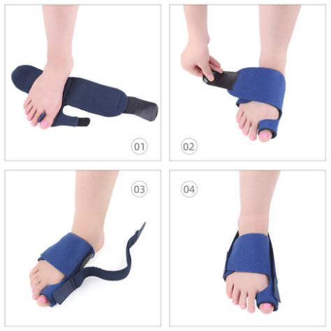 Hallux-valgus-Stützschiene 2tlg. - 4