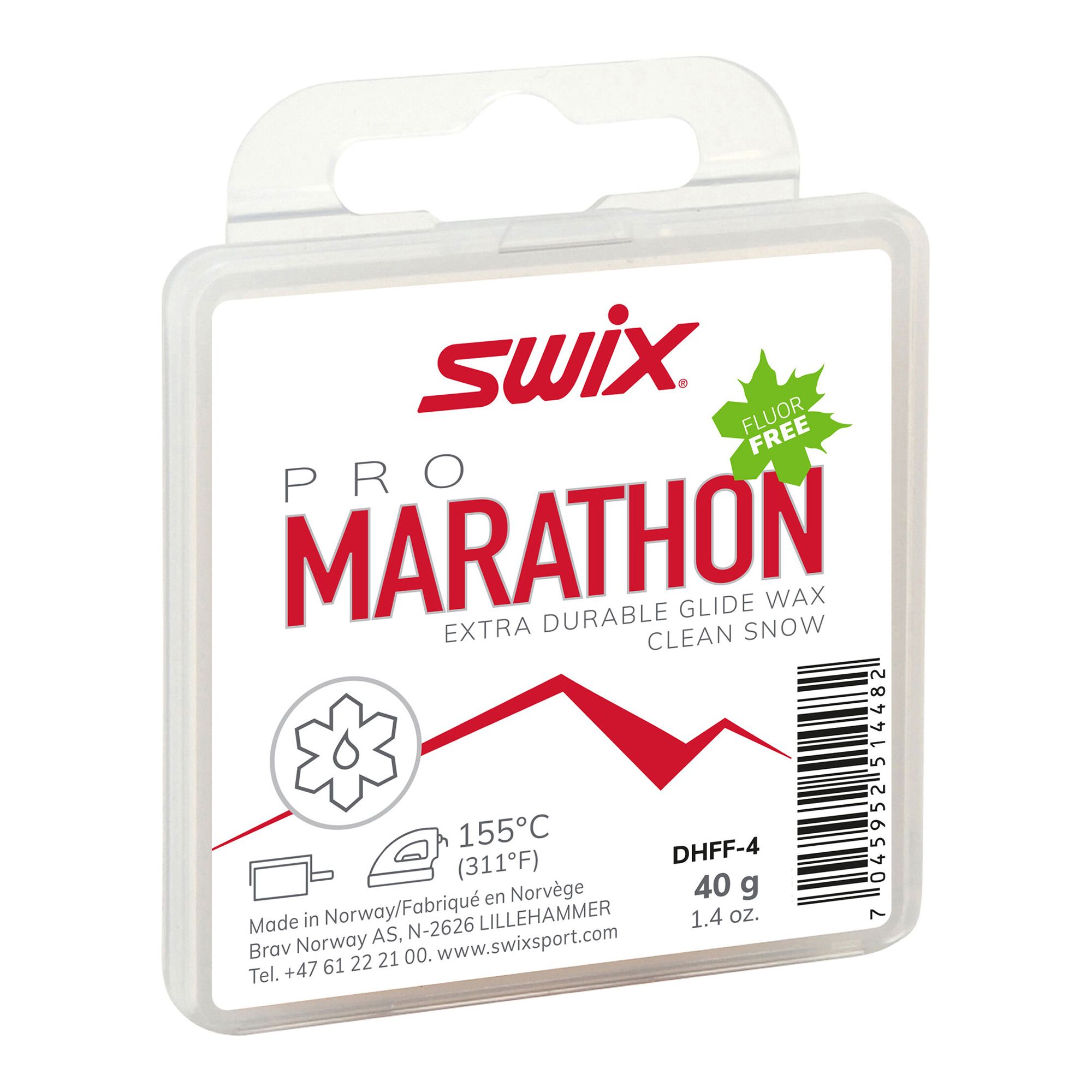 Swix Marathon White Fluor Free ,40G