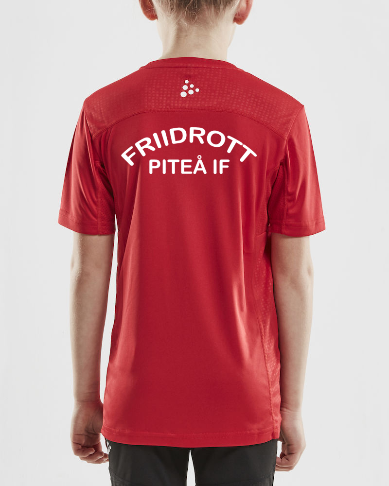 Craft Rush 2.0 Ss Tee Jr (Piteå IF Friidrott) - 2