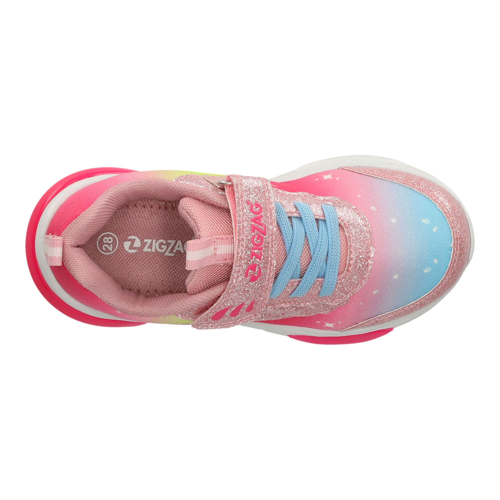 Zigzag Hori Kids Shoe W/Lights Sneakers - 7