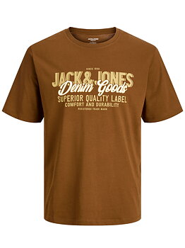 JACK & JONES JJELOGO TEE SS O-NECK 2 COL