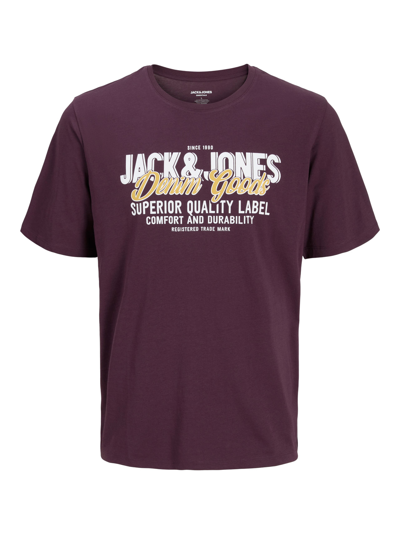 JACK & JONES JJELOGO TEE SS O-NECK 2 COL - 3