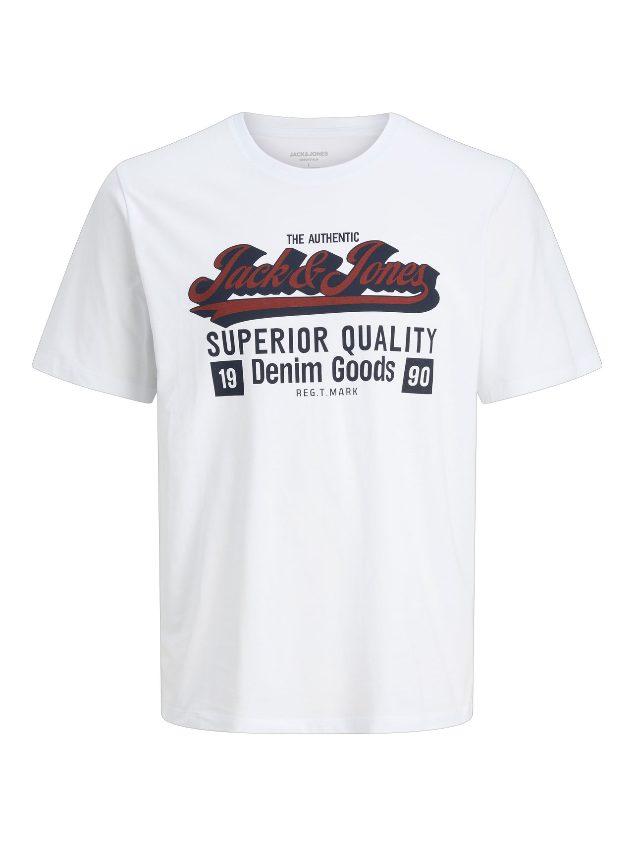 JACK & JONES JJELOGO TEE SS O-NECK 2 COL - 6