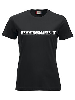 T-Shirt HIF Dam Textlogo (Hemmingsmark IF Supportershop)