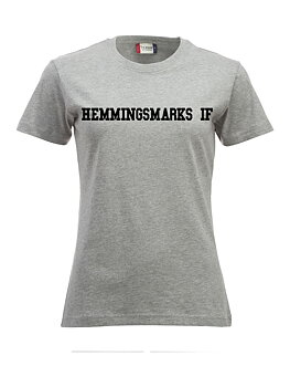 T-Shirt HIF Dam Textlogo (Hemmingsmark IF Supportershop)