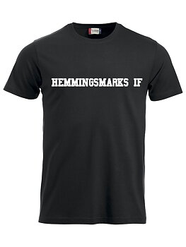 T-Shirt HIF Men textlogo (Hemmingsmark IF Supportershop)