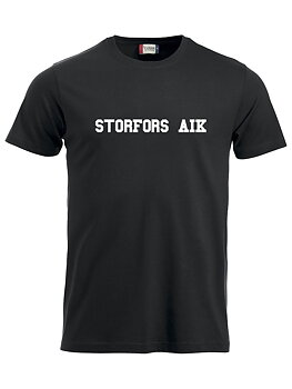 T-Shirt Jr Textlogo "STORFORS AIK" (SAIK Supportershop)