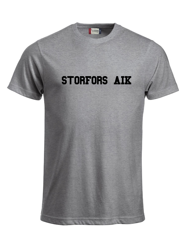 T-Shirt Jr Textlogo "STORFORS AIK" (SAIK Supportershop) - 2
