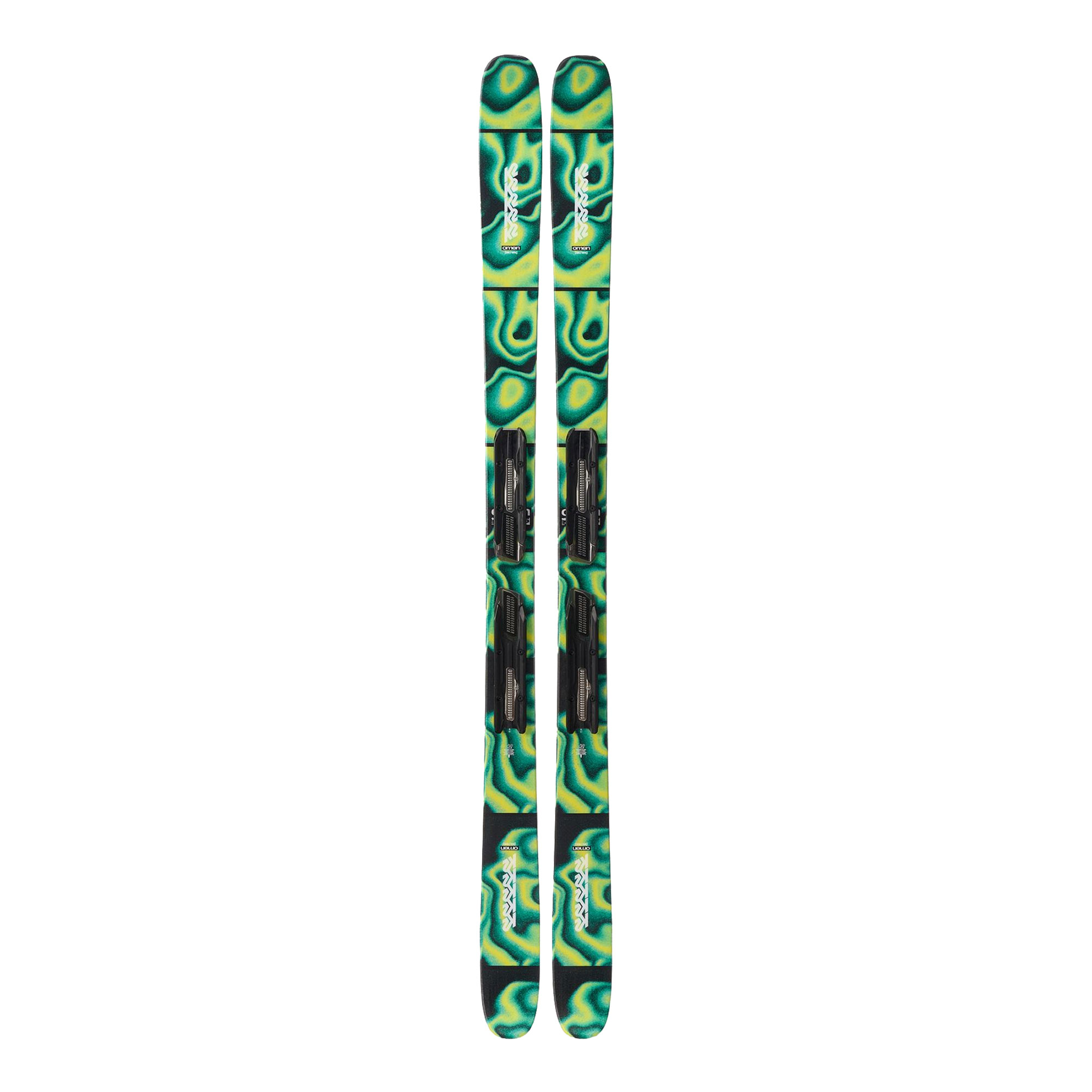 K2 Omen 85 + M3 11 Compact Quikclik-bindning Alpinskidor