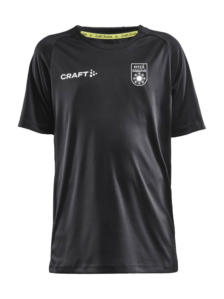 Craft Evolve Tee Jr (Piteå Alpina)