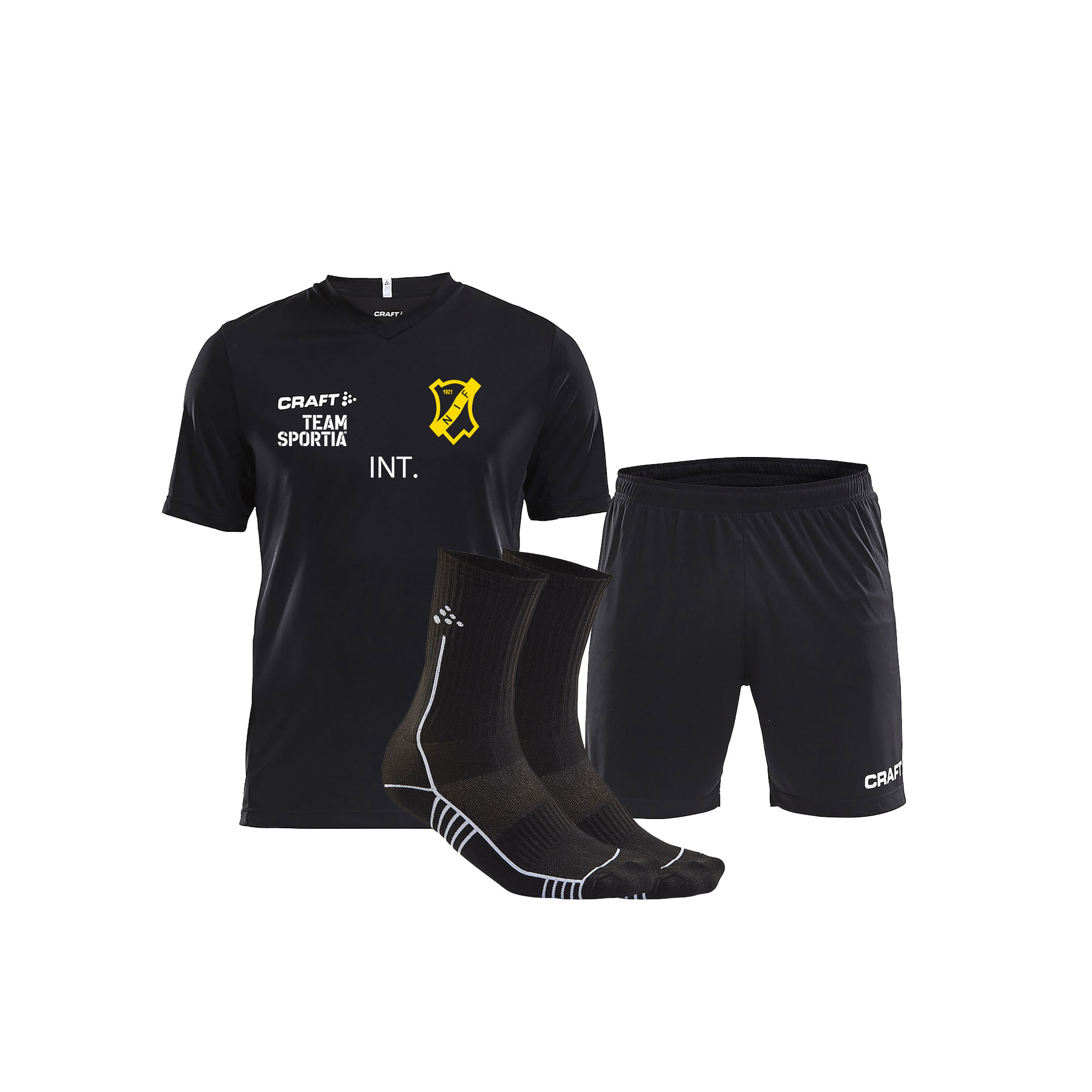 Träningspaket Tee, Shorts, Sockar Jr (NIF)