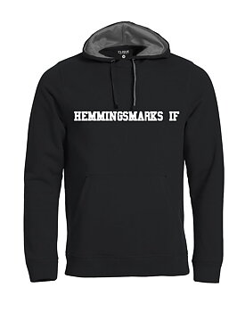 Hood HIF  Men textlogo (Hemmingsmark IF Supportershop)