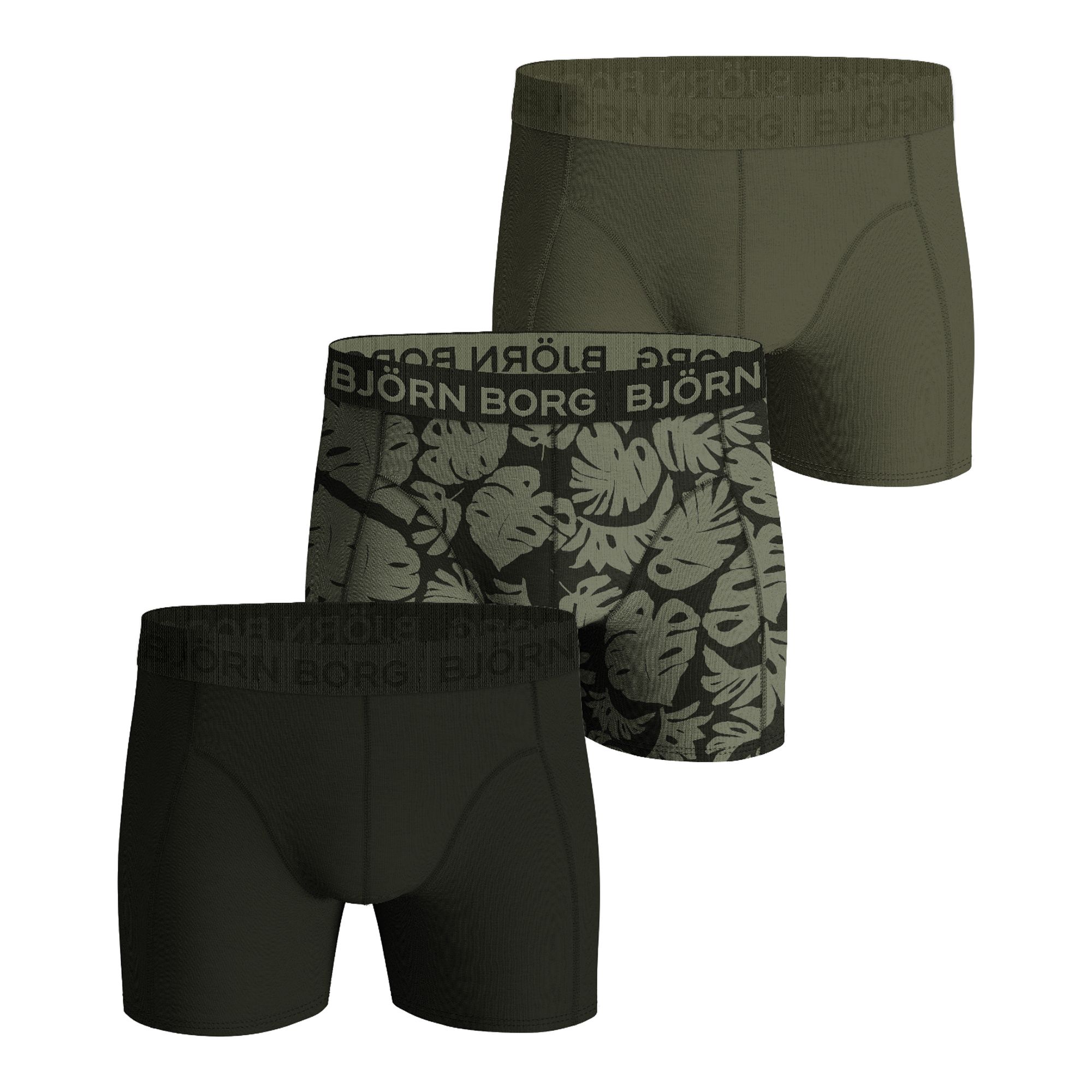 Björn Borg Cotton Stretch Boxer 3P Kalsonger - 5