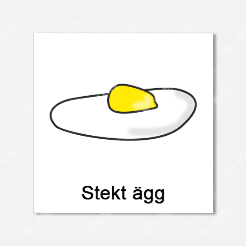Bildstödsbilder Protein, 5x5 cm - 6
