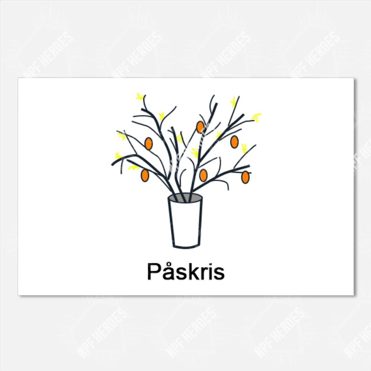 Bildstödsbilder Påsk, 13x9 cm - 11