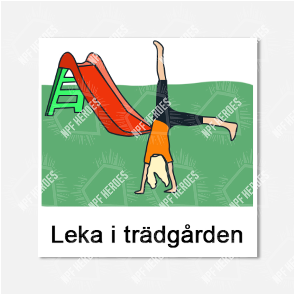 Bildstödsbilder Sommar & semester, 3x3 cm - 12