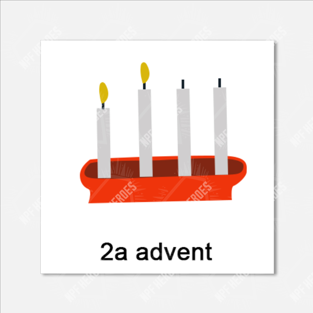 Bildstödsbilder Jul, 5x5 cm - 11
