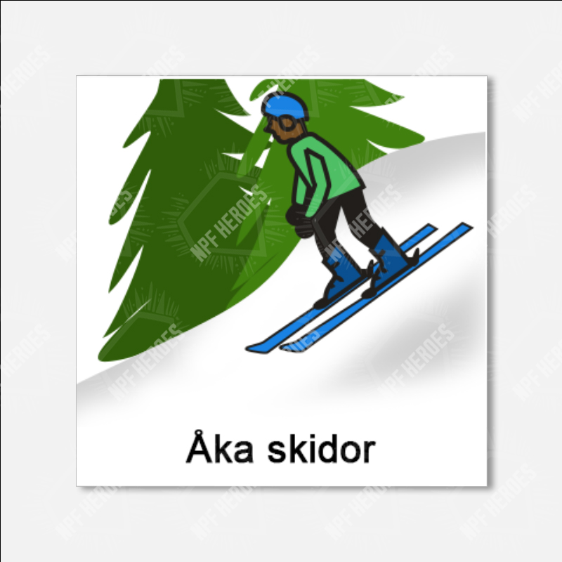 Bildstödsbilder Vinter, 13x9 cm - 20