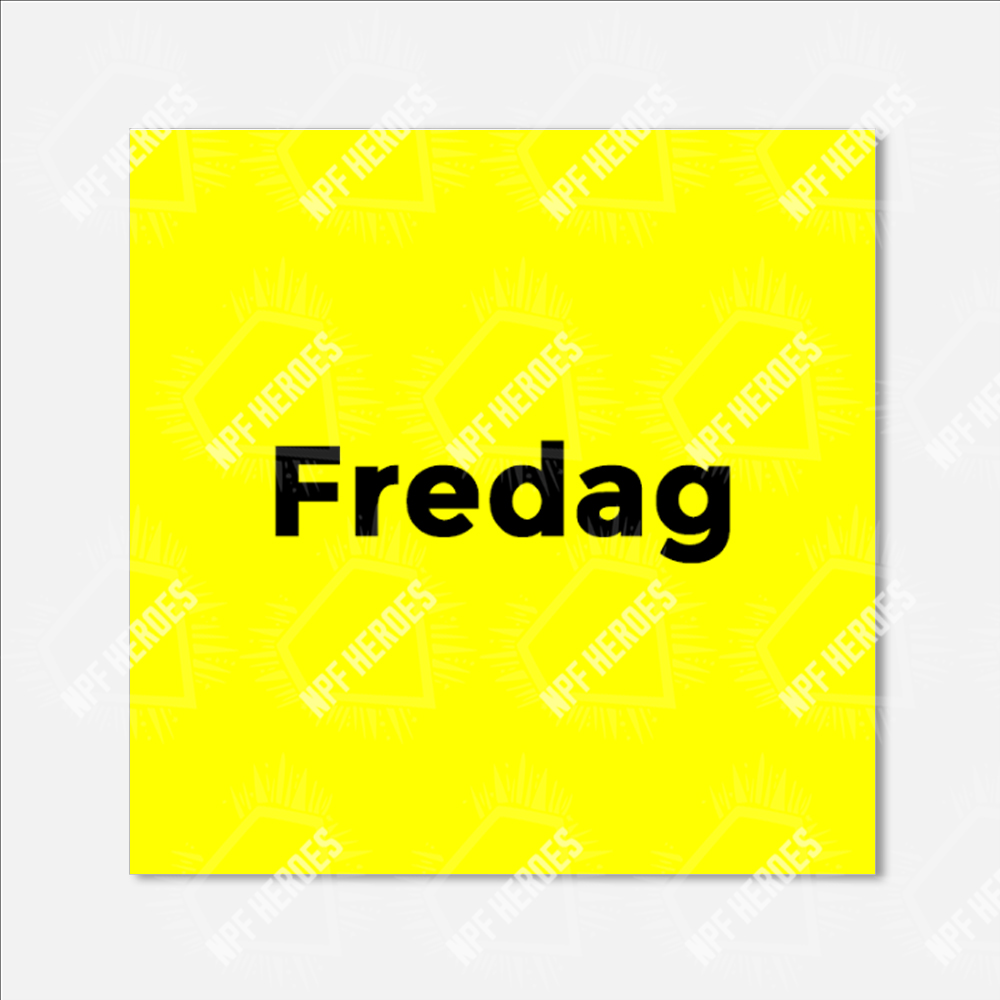 Bildstödsbilder Veckodagar, 5x5 cm - 5