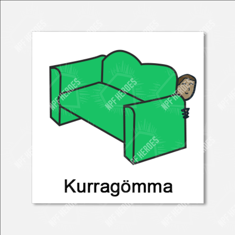 Bildstödsbilder Aktiviteter hemma & ute, 5x5 cm - 19