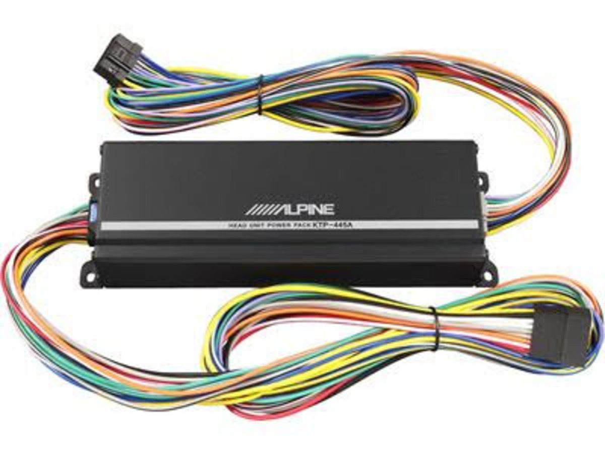 Alpine KTP-445A Head Unit Power Pack - KTP-445A - 2