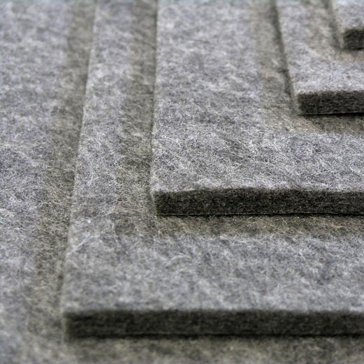 Acoustic Felt 10mm, 1x2m - 2