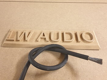 Lw Audio förtent 50mm2 Gummikabel