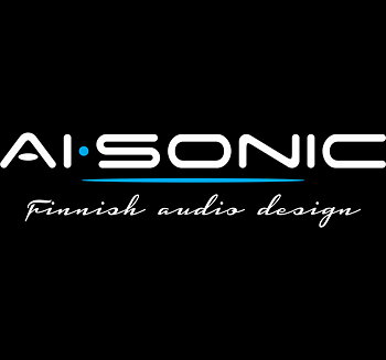AI-SONIC STICKER white 550x135mm