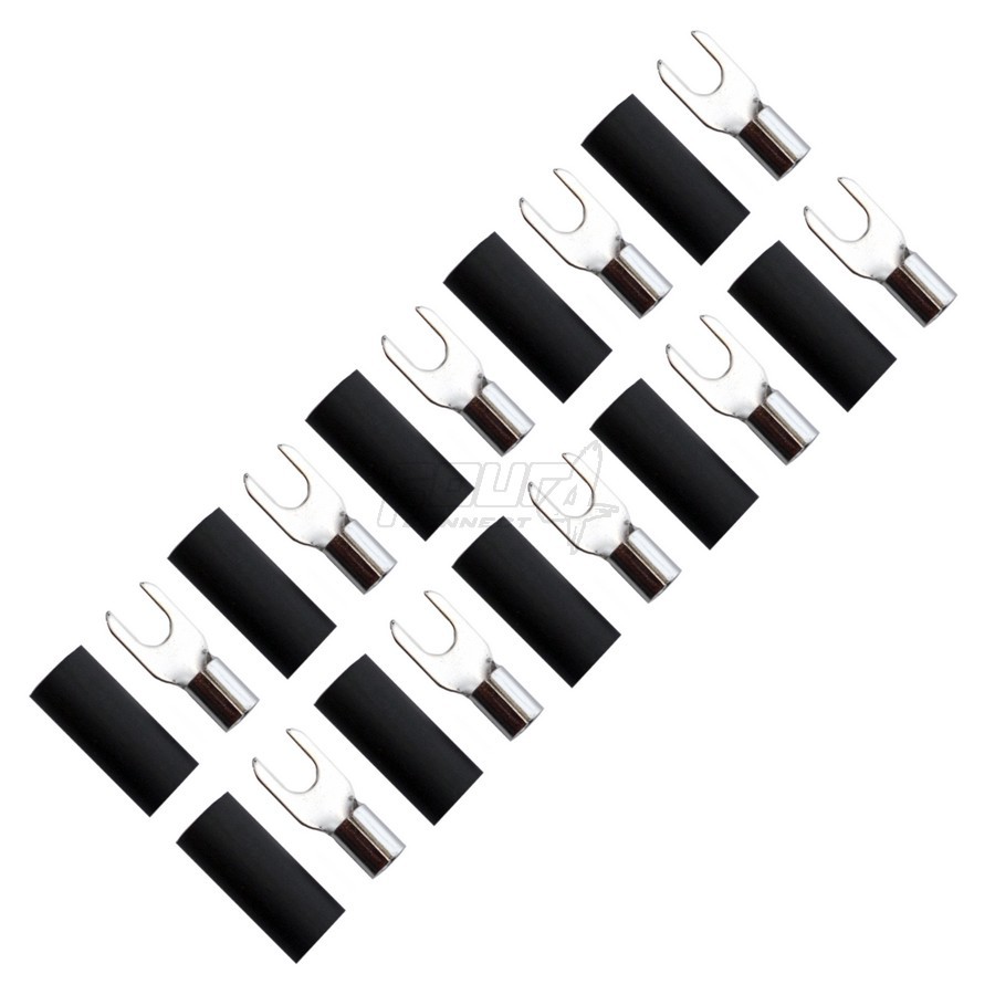 FOUR Connect 4-690835 M4 fork connector 6.0 mm², 10x black