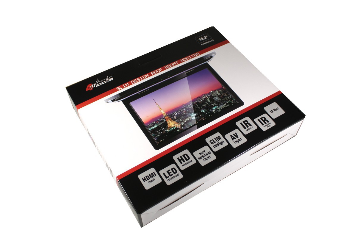 FOUR Mobile 4-HDMON10.2-B  roofmount monitor 10.2″ - 7