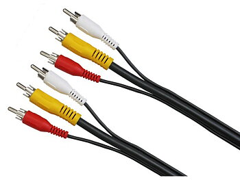 AIV Audio / Video 3x Rca liitäntäkaapeli- 5,00 m